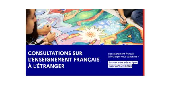 Consultation sur l'enseignement français à l'étranger